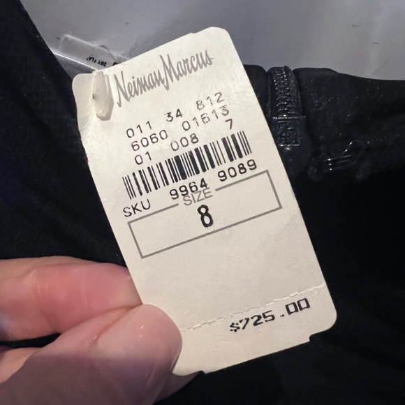 WT Vintage Ritmo DiPerla LaPerla Beaded Black Stretch Tulle Bustier/Bodysuit 34D - Picture 9 of 16